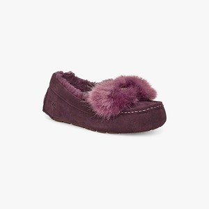 Ugg Ansley Puff Bow Women Slippers Pink (8059PBIRW)